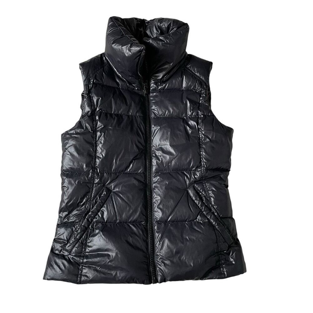 S13 Women’s Zip Up Black Puffer Vest Jacket